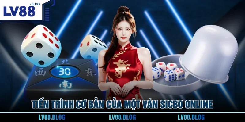 Tiến trình cơ bản của một ván Sicbo online